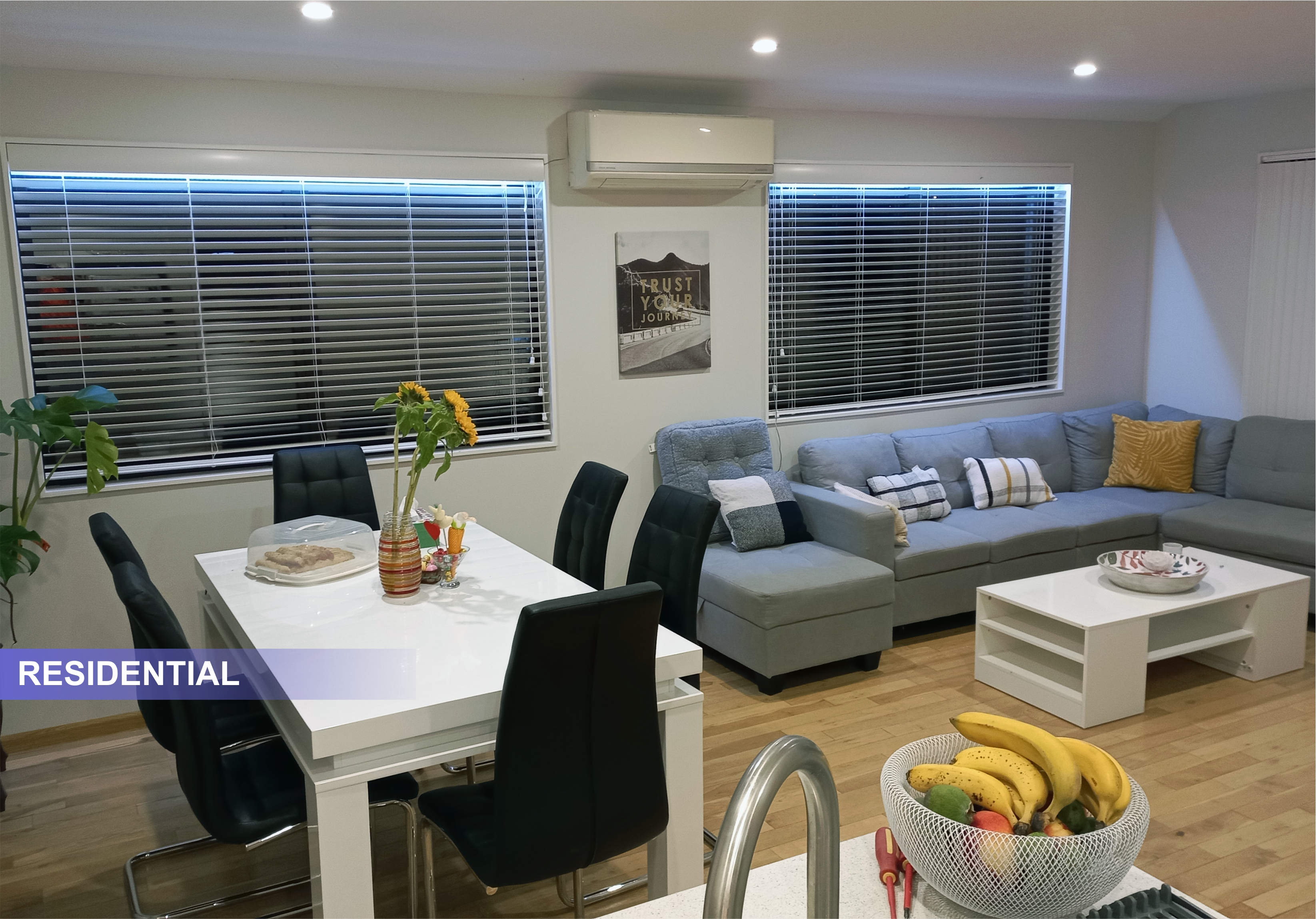 Close-up of solar panel tracking system motor